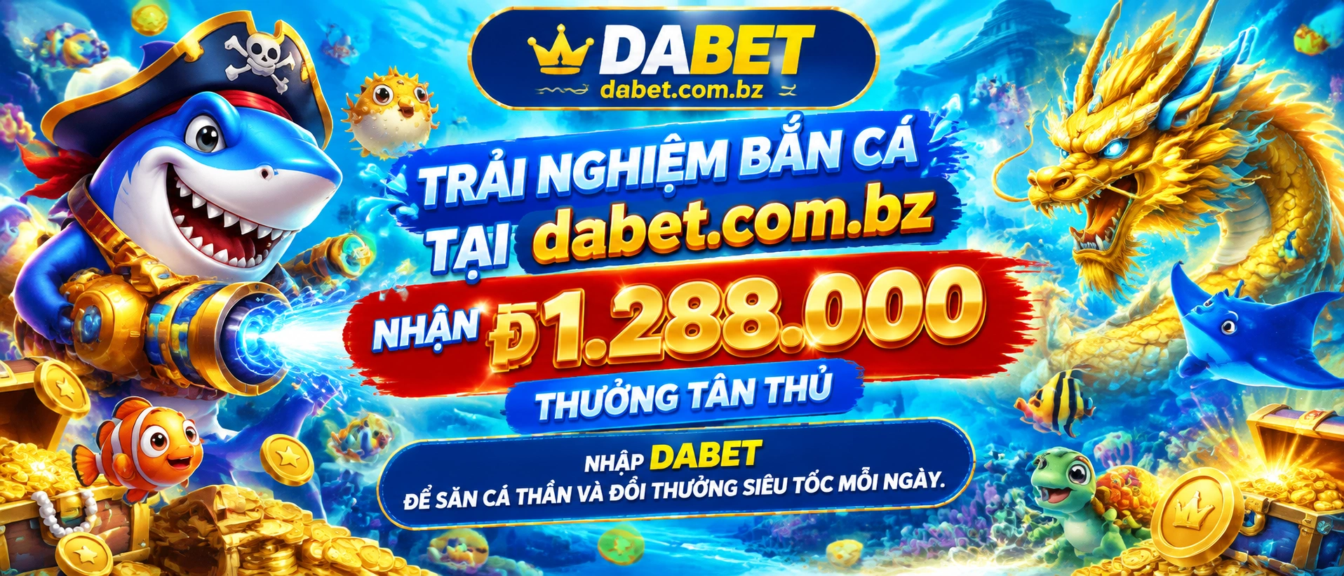 Bắn Cá Đại Dương với chủ đề biển sâu