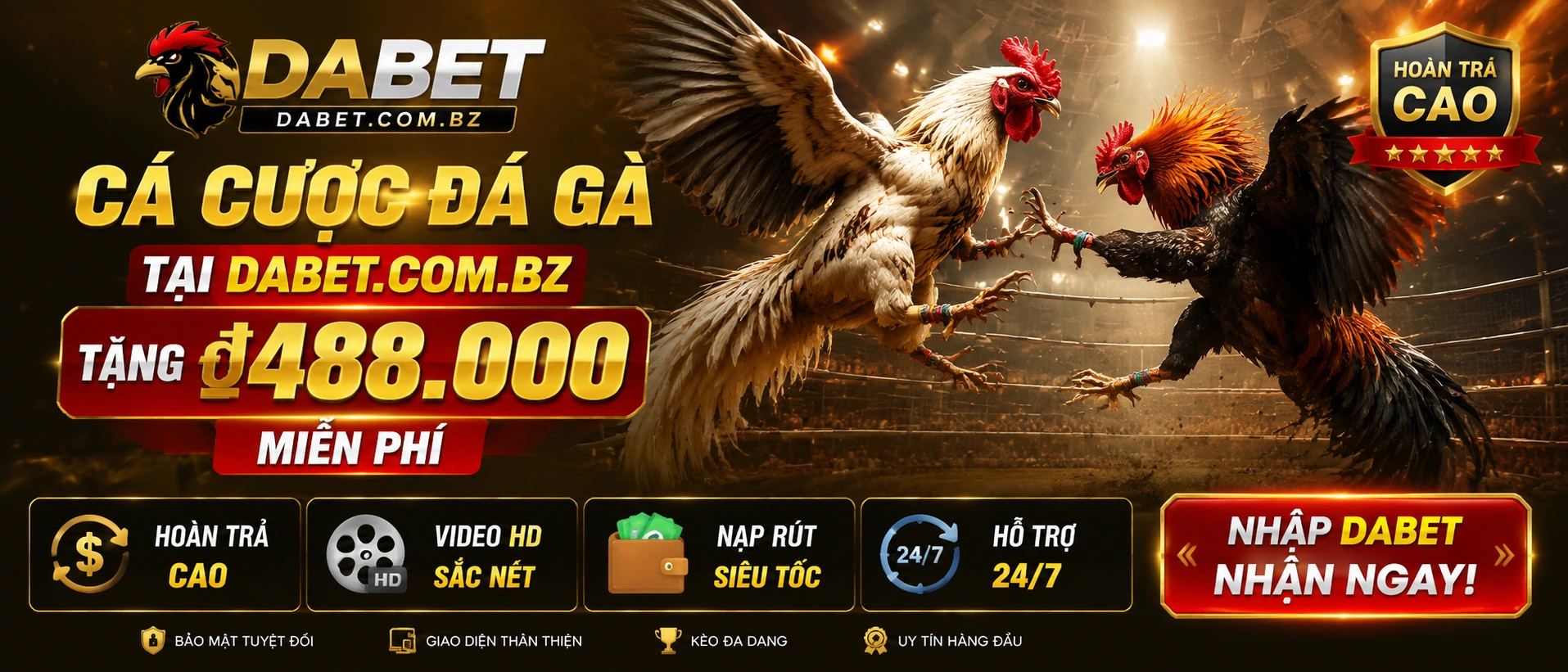 Mục Đá Gà Cựa Dao trong hub giải trí dabet.com.bz