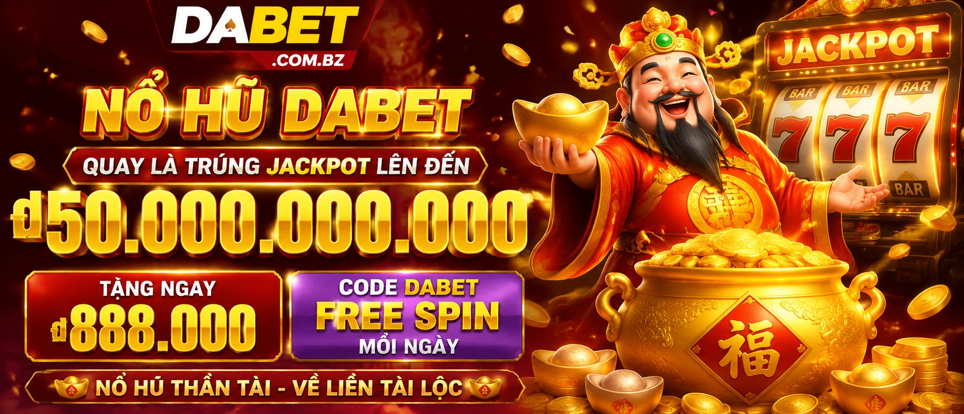 Minh họa khu vực Nổ Hũ trên dabet.com.bz