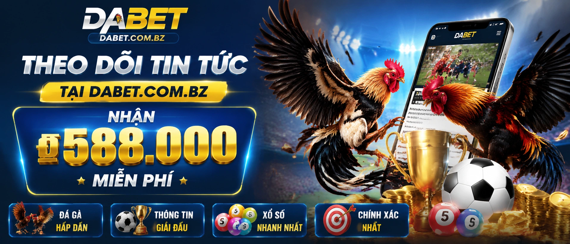 Người dùng xem tin cập nhật trên điện thoại với bố cục tin nổi bật