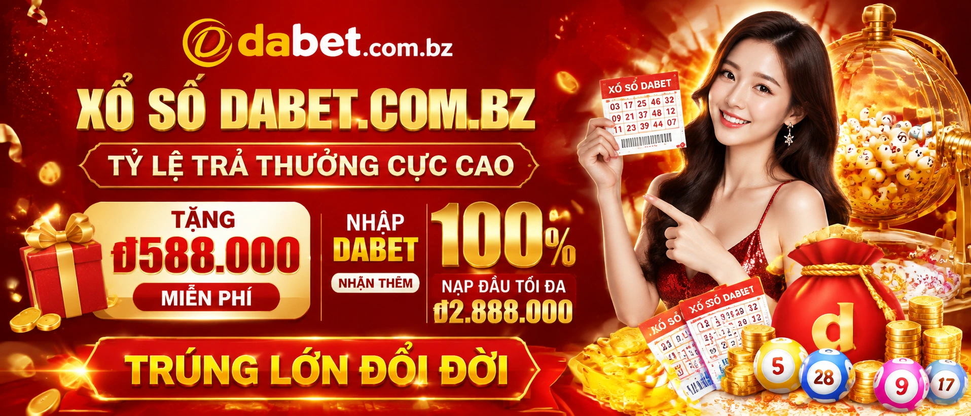 Dabet Xổ Số - giao diện tra cứu kết quả và dữ liệu
