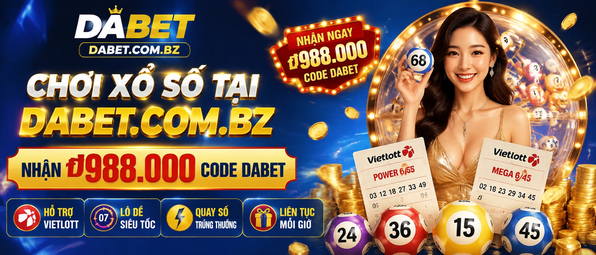 Dabet Xổ Số - bảng dữ liệu và thống kê theo khu vực